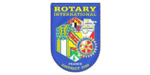 Fanion du District Rotary 1790