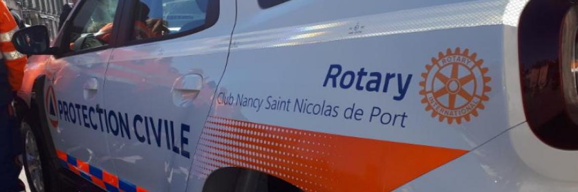 Une voiture offerte à la Protection civile